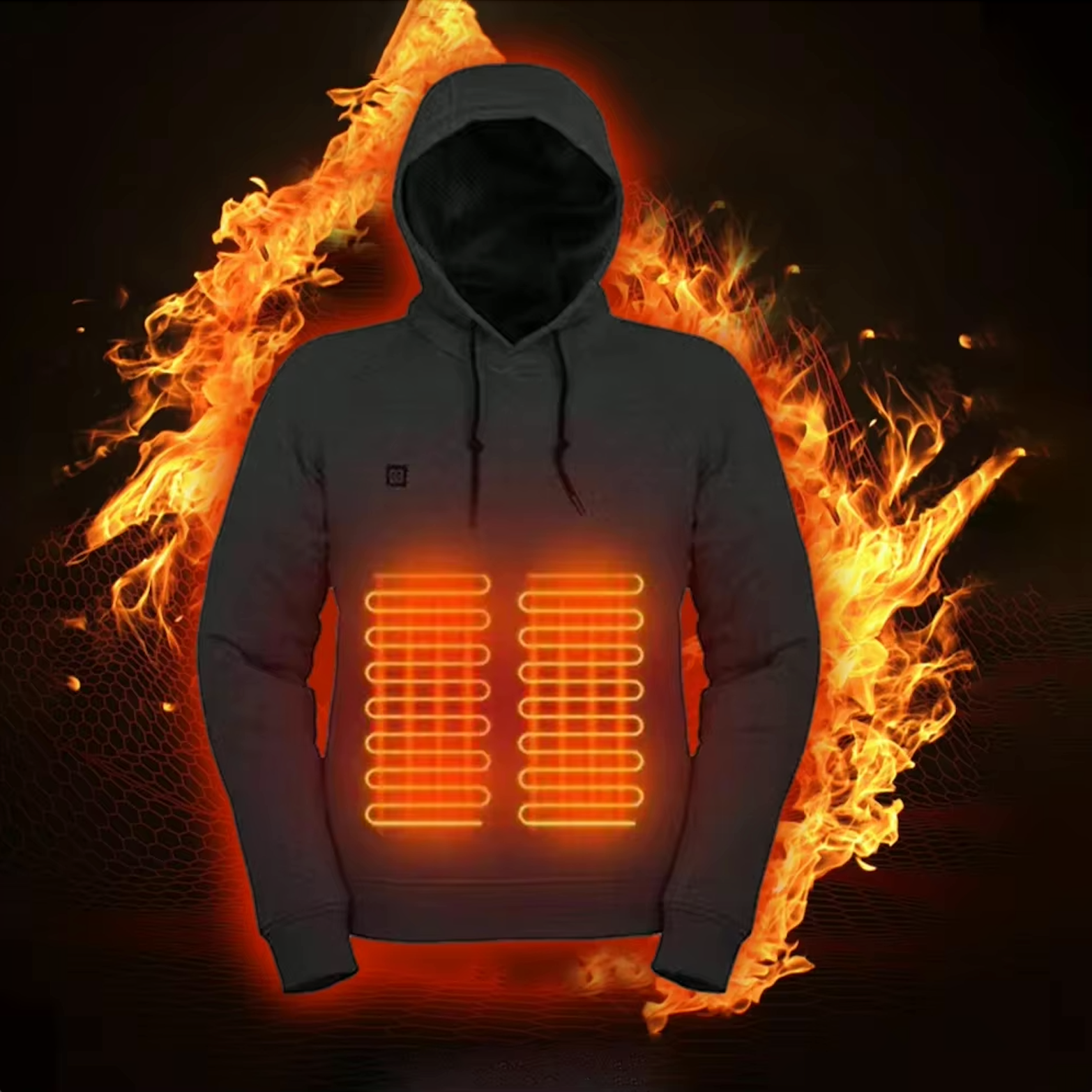 ThermoHoody™ | Innovativ Uppvärmd Unisex Hoodie för Ultimat Värme